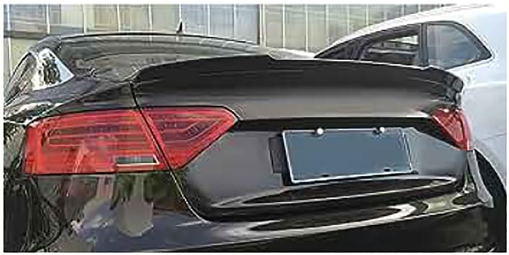 MpTuned Spoiler posteriore A5 B8 S4 Style V Forma Lucido Nero Bagagli Spoiler Per A5 2007-2016 Anno Modelli Performance Tuning Restyling