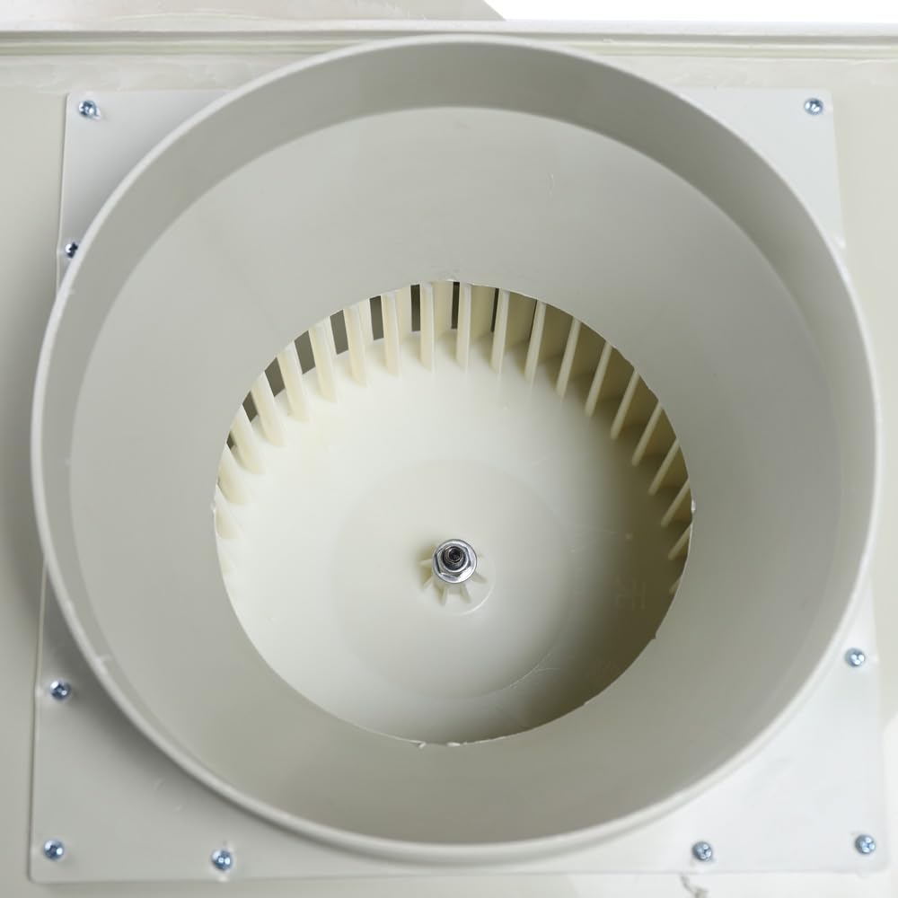 BIXIBIN 300W Pp250 Centrifugal Blower Fume Industrial Extractor Fan Dust Smoke Vapour Exhaust, Centrifugal Fan 1.2*0.8*1Inch, Soldering Fume Extractor Fume Hood, For Chemical Gas Anti-Corrosion Fans