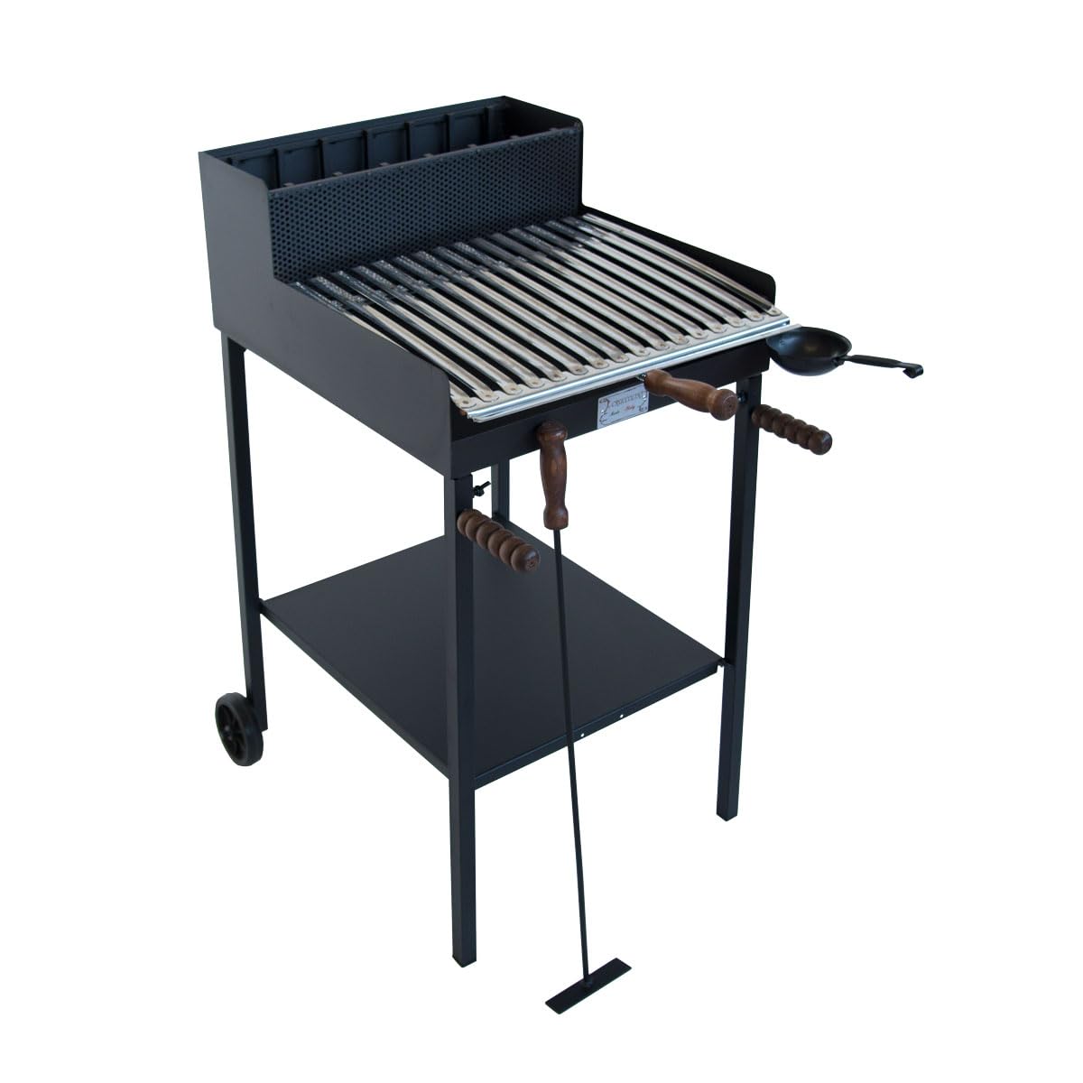 BA47 - BARBECUE BELVEDERE A LEGNA E CARBONE-CRUCCOLINI