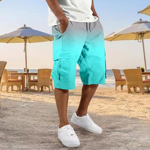 Short cargo dégradé homme coupe décontractée pour le cyclisme et le travail - 2