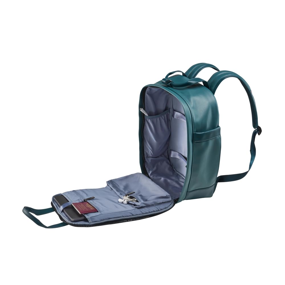 Cabin Max 40x30x15 Handgepäck, Handgepäck, recyceltes Polyester, Poros Teal, blaugrün, S, Kabinentasche unter dem Sitz British Airways 40 x 30 x 15 cm, KLM, SAS, Iberia