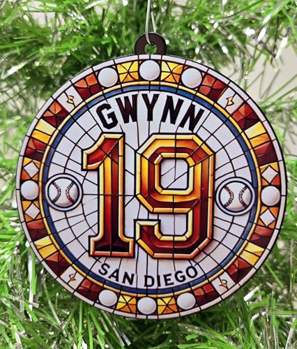 Tony Gwynn 19 Jersey Ornament