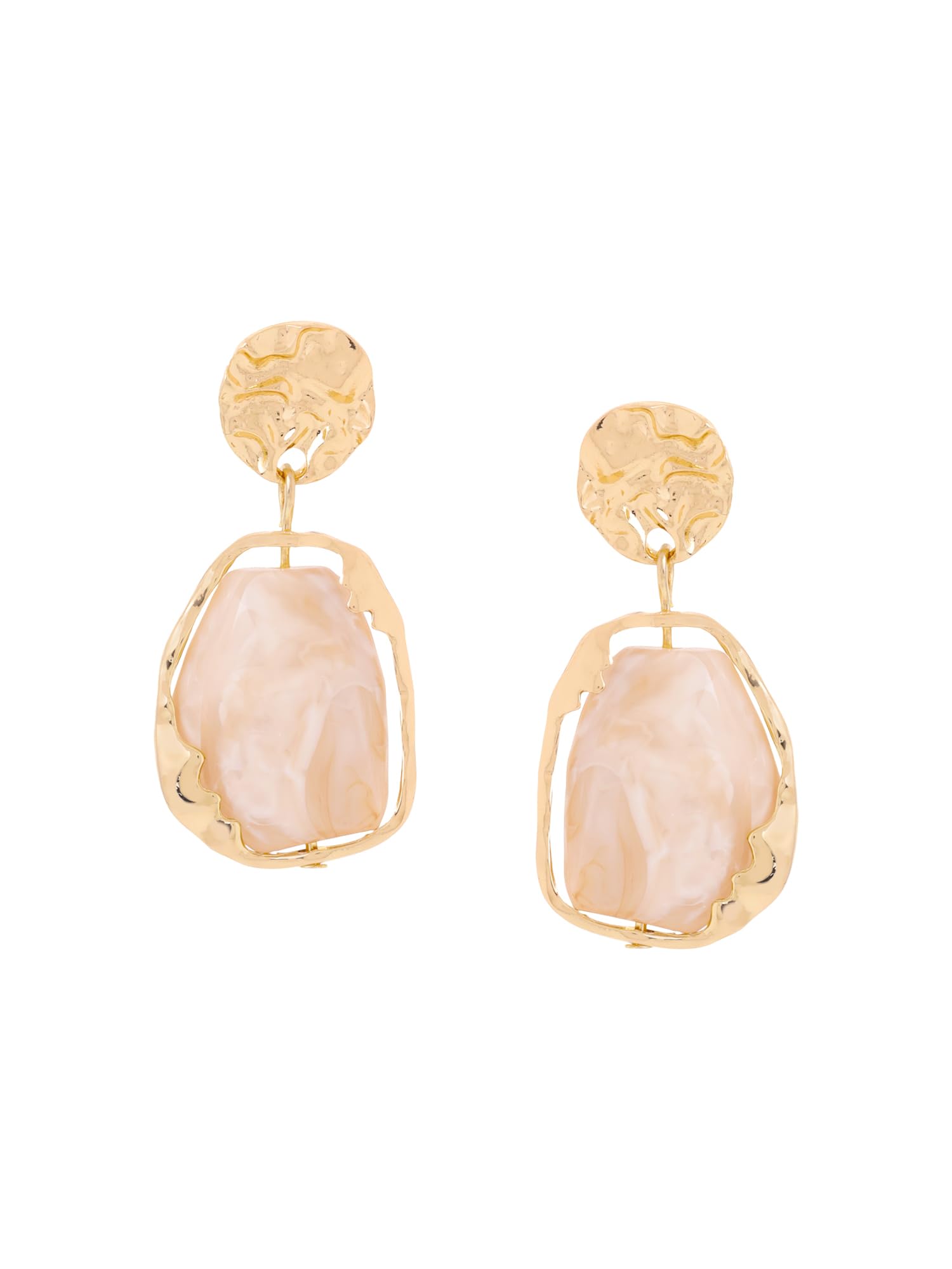 Fashion Women Earrings | Gold Toned Black Color Crystal Earrings