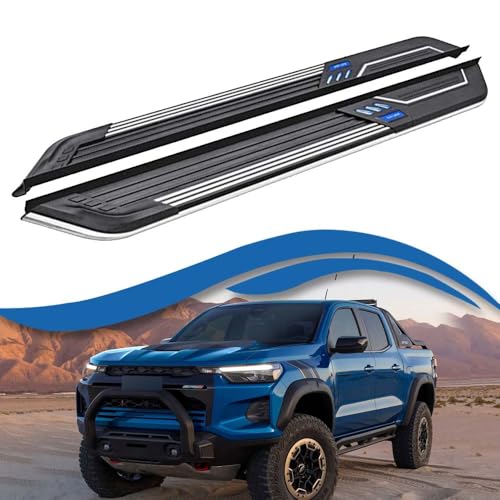 Marchepieds latéraux de voyage pour Chevrolet Colorado embarquez toute la famille en sécurité
