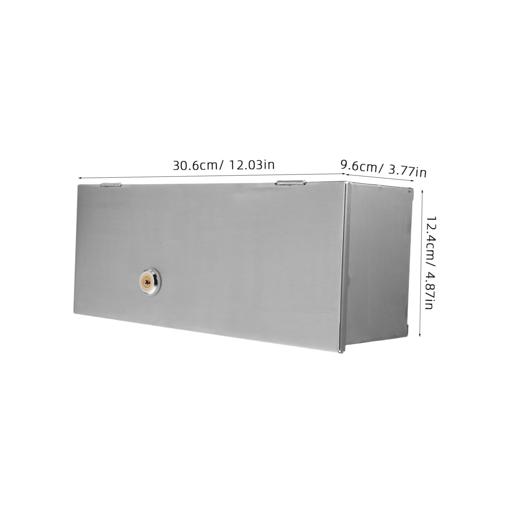 Caja Protectora Antirrobo para Enchufes de Acero Inoxidable Tipo 86