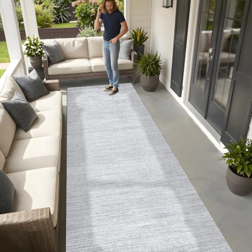 Alfombras pasillo modernas gris 50x350 cm para pasarela de salón 5