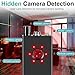 JMDHKK Hidden Camera Detector, Bug Detector & GPS Tracker Detector – RF Detector & Camera Finder for Hotel, Travel, Car, Office, Home Privacy Protection