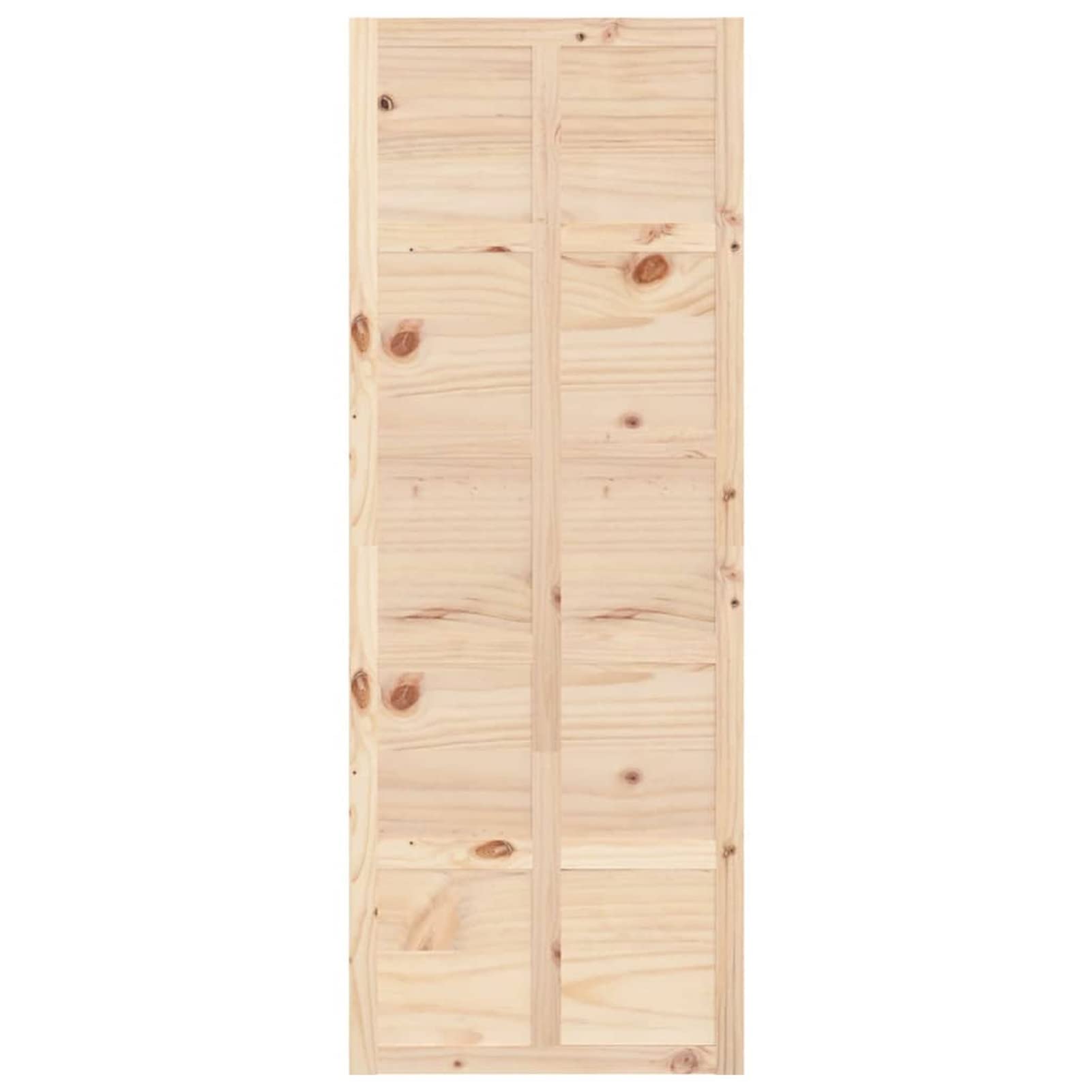 Tidyard Porta del Granaio,Porta Scorrevole in Legno,Porta Scorrevole Interna 80x1,8x214 cm in Legno Massello di Pino
