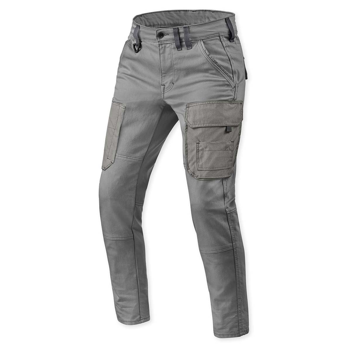Revit Cargo Brant Slim Motocyklowe jeansy, szary, 32/34