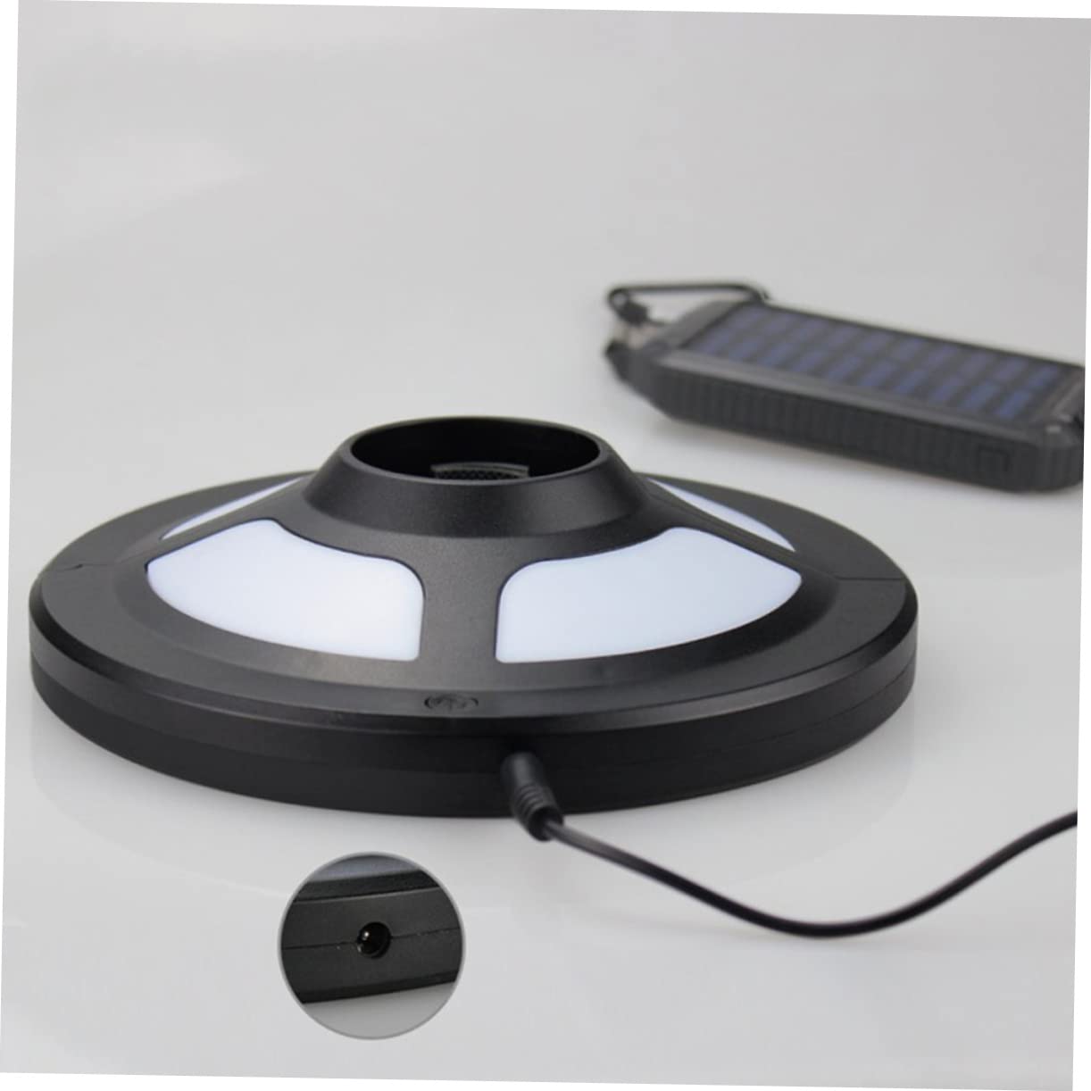 Lámpara de Sombrilla de Jardín LED Multifunción para Uso Exterior