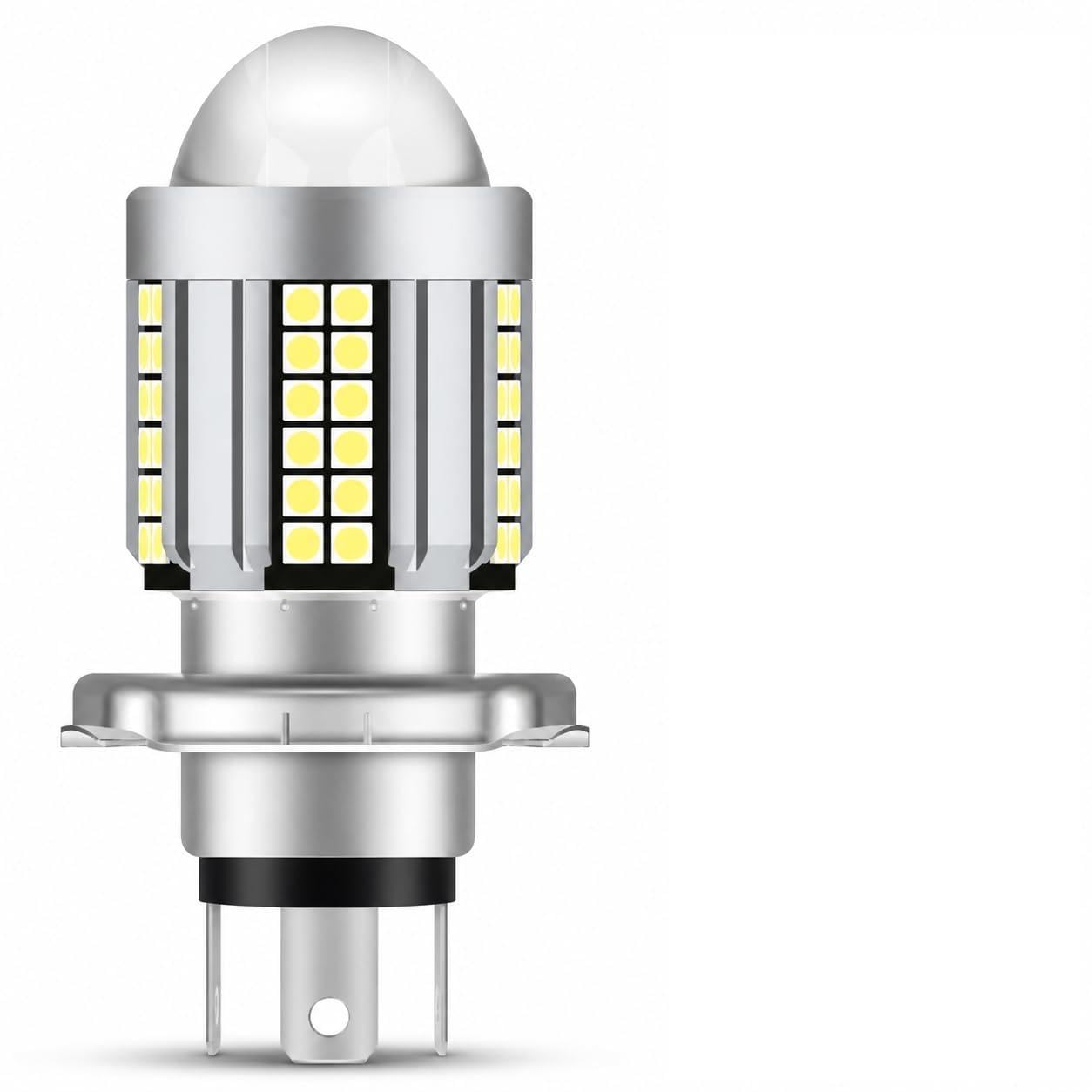 LIU HJG Bright Yellow/White 60 LED H4 Headlight Bulb Headlight Car, Motorbike, Van LED (12 V, 30 W)-image-0