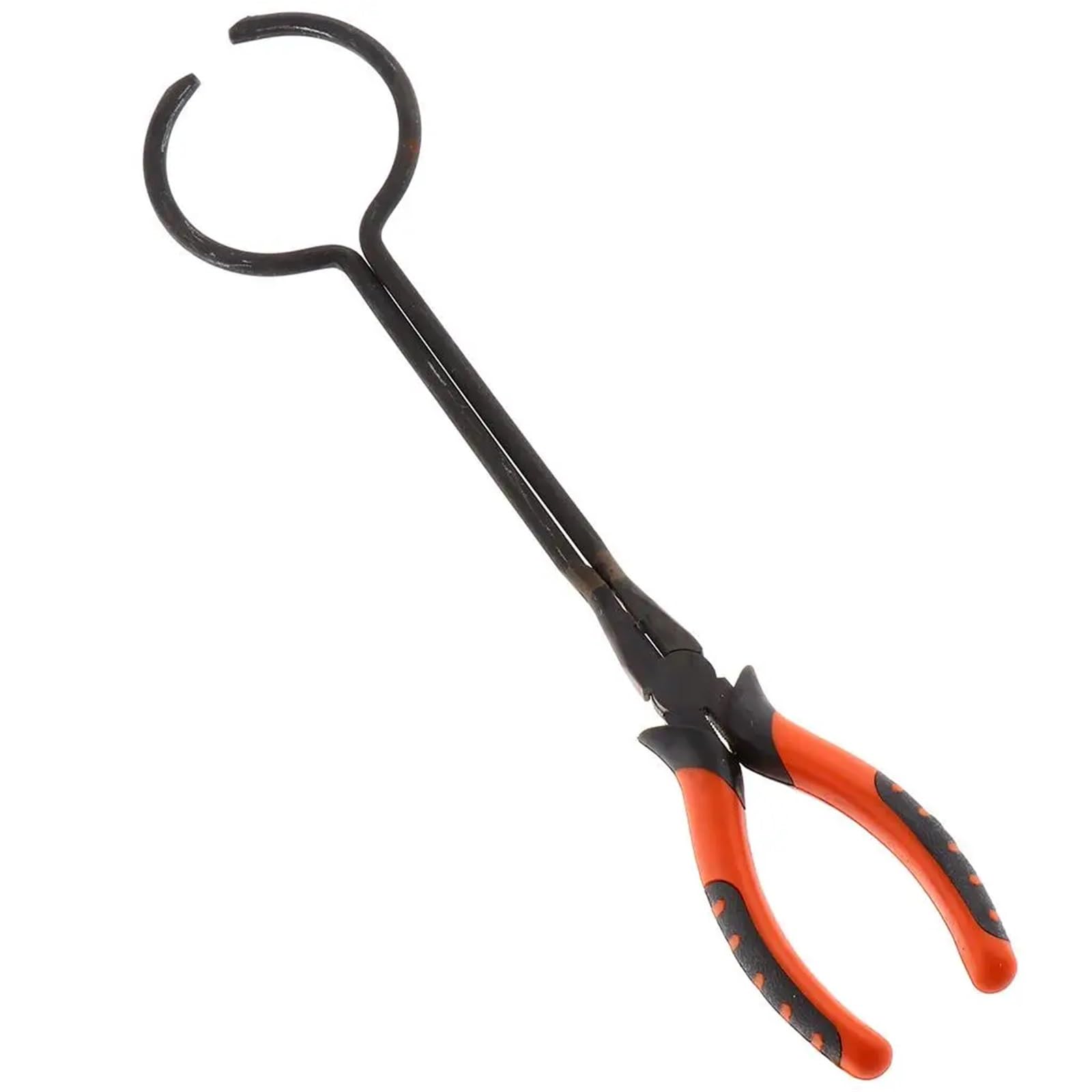 Pinzas De Crisol Crisol de cerámica for refinación joyas, herramienta fundición, pinzas for trabajar metales, crisoles for hornos fusión, alicates 33 cm para Material de Laboratorio