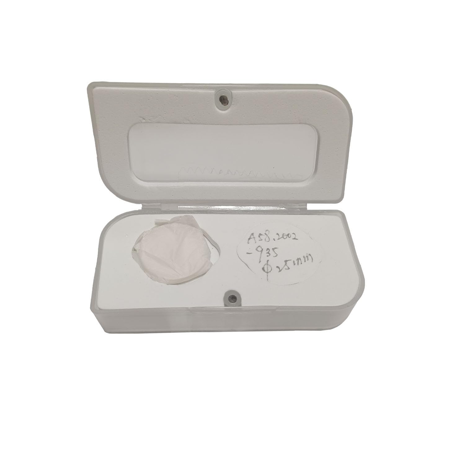 King Mariot Medical Equipments Stage Micrometer Eyepiece Graticule | 25mm | Precision Measurement for Microscope | Linear, Area, Volume Dimensions