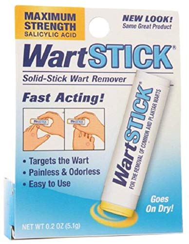 image for WartStick 2 pack For the Removal of Common and Plantar Warts , Maximum