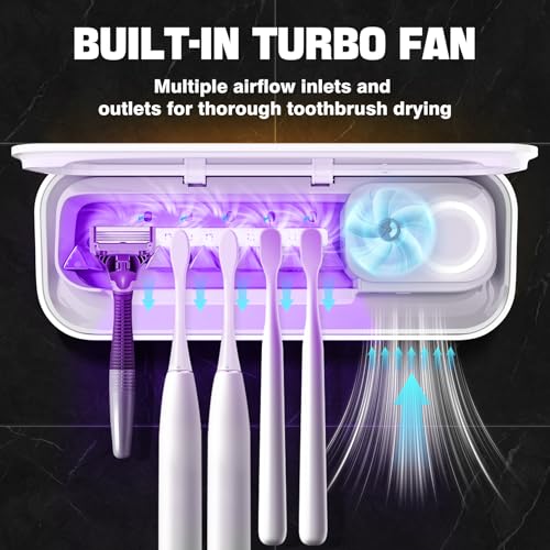 Bicumy 20240820 Uv Toothbrush San Itizer Holders Tooth Brush Holder Wall-Mounted thumb #5