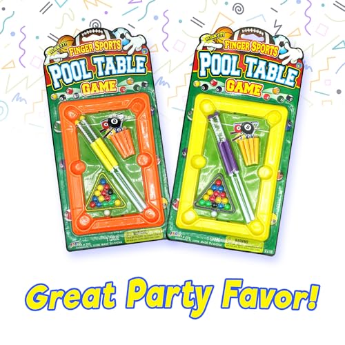 JA-RU 12 Inch Mini Pool Table Set (1 Mini Billiards) w/ 2 Cue Stick & Pool Balls. Portable Travel Size Mini Arcade Game. Office Desk Toys & Tabletop Games. Party Favors. 209-1s - Thumbnail 4
