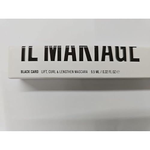 Miniatura 3 de IL MAKIAGE - Máscara de pestañas Black Card Lift, Curl & Lengthen, 0.32 onzas líquidas, 1 paquete