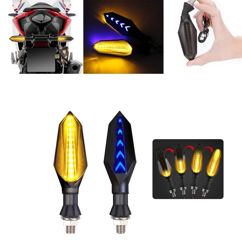 Clignotants moto LED de précision avec feu de position intégré pour RS660 125 - 2