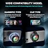 Hailstone 2 Phone Cooler | 18W Extreme Cooling | Reaches -5°C | 7-Blade 6000 RPM Fan | MagSafe + Clamp Mounting | RGB Lights | Type-C Powered | Surface Temperature Display