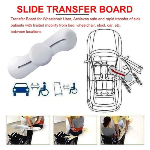 Tabla de transferencia para evitar caídas de silla de ruedas a cama 3