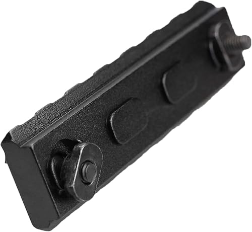 Miniatura 6 de Juego de rieles de accesorios de aluminio Picatinny individual 3 5 7 9 11 13 ranuras con 13 tuercas en T y tornillos, 6 llaves - esquina cuadrada -