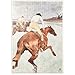 Le Jockey (1899) par Henri De Toulouse-Lautrec - Premium 1000 Pièces Puzzle - Collection spéciale MyPuzzle de Æpyornis
