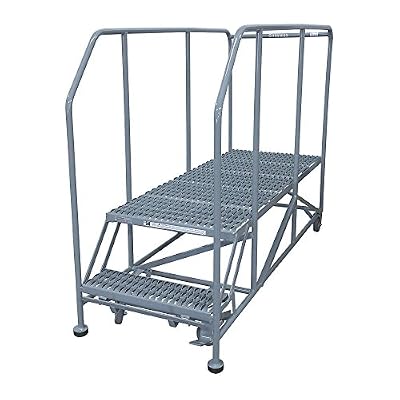Cotterman - 2WP3660RA3B4B8AC1P6 - Rolling Work Platform, Steel, Single Access Platform Style, 20 in Platform Height