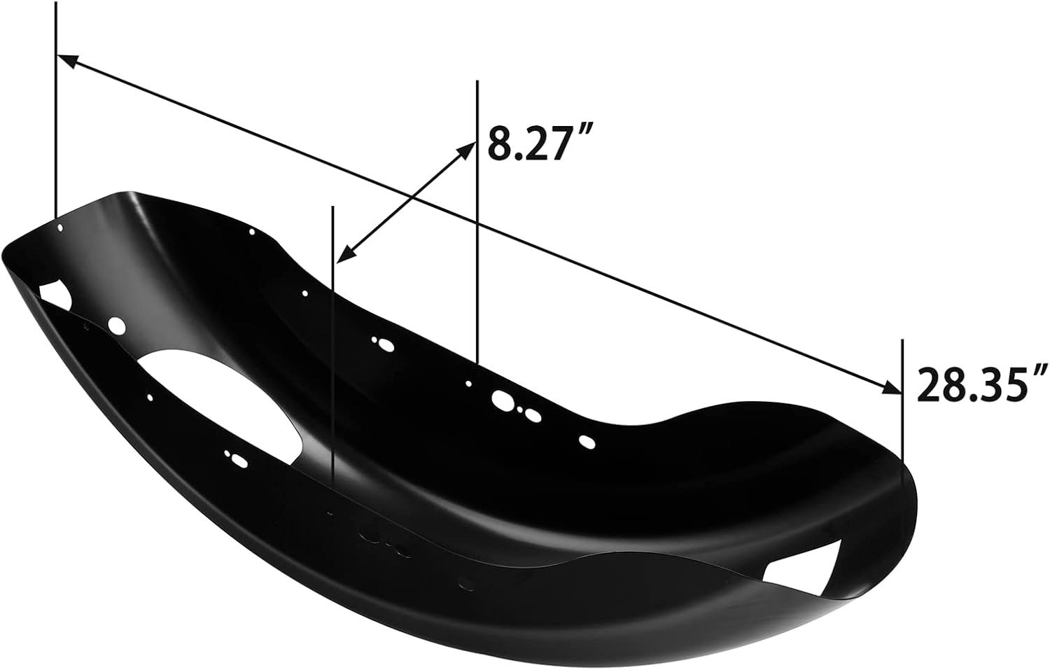 TCMT Rear Fender Fit For Harley Sportster XL1200C XL1200R XL1200L XL883L XL883C XL883R 2007-2009 XL883N Iron 883 2009