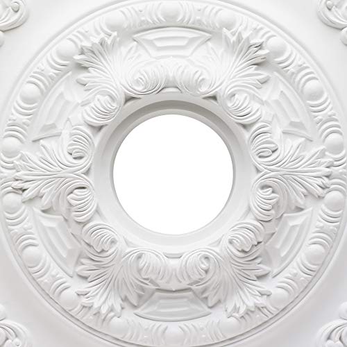 Westinghouse Lighting 54 cm Polyurethan Medallion 7775740, Weiß