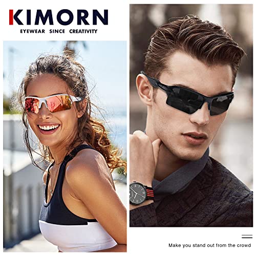 kimorn Sunglasses Men and Womens Polarized Sports Sun Glasses K14632