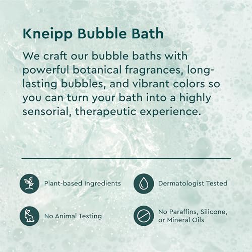 Kneipp Relaxing Lavender Aromatherapy Bubble Bath - Good for Relaxation - Vegan - 13.5 fl oz - Up to Eight Baths - Thumbnail 4