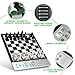 LC2B Advanced Electronic Chess Set with ELO 2200+ Engine & Talking AI Tutor, Comfortable Size Electronic Chess Board Perfect for Chess Lovers, Smart Computer Chess Game Set with Strong Magnet(Silver)