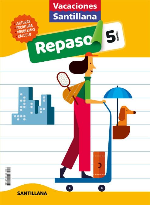 VACACIONES SANTILLANA 5 PRIMARIA ACTIVIDADES DE REPASO PARA EL VERANO (CUADERNOS)