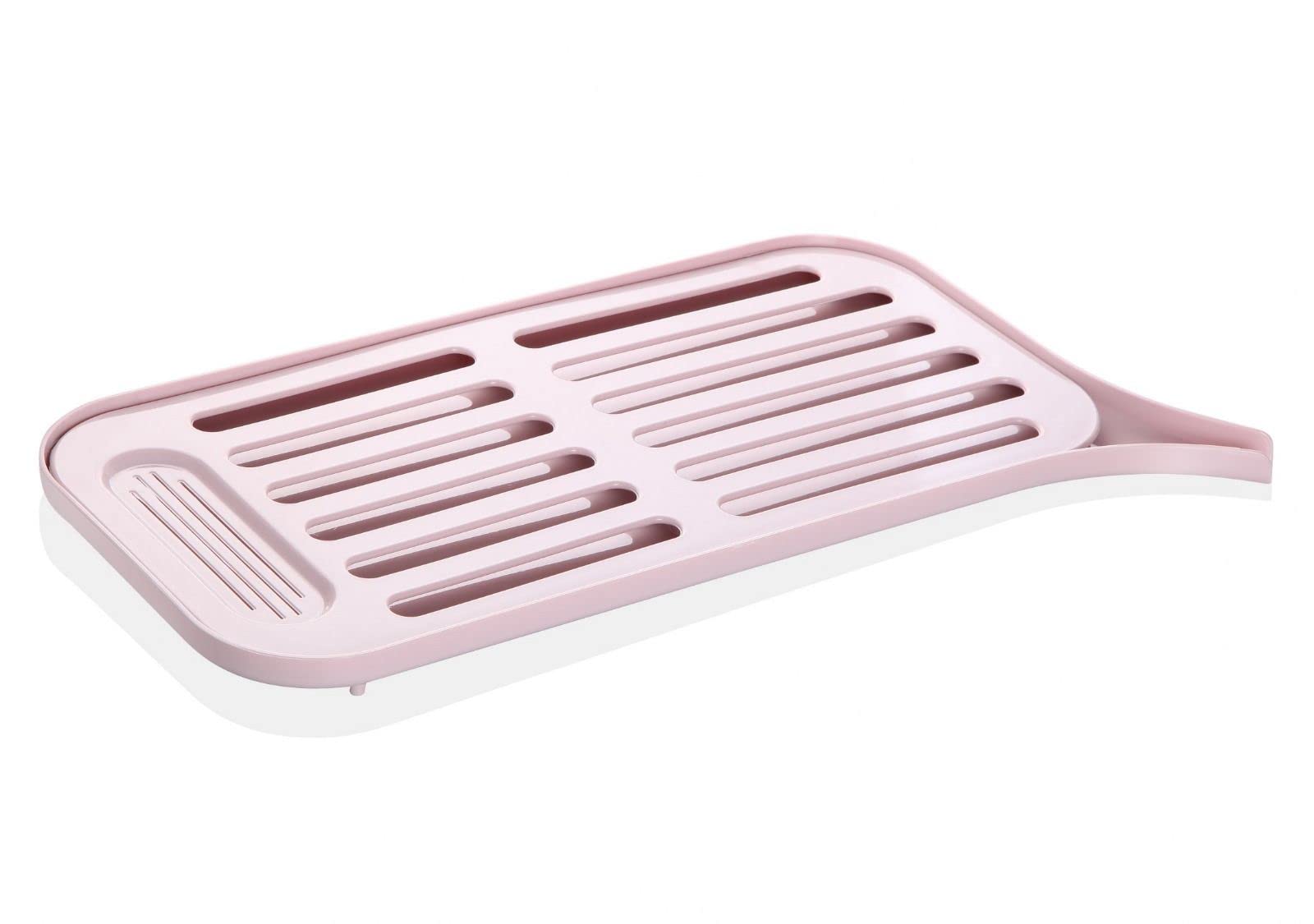 HK Online DISH DRAINER & Drip Tray -Counter Top Dish Rack, Mug & Cutlery Holder, Drip Tray (Sink SIDE Drainer) - Image 4