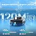 S1PRO 2026 Upgrade Poolroboter mit 120 Min Automatisch Reinigungszeit, Poolsauger Akku mit Dual-Motoren, 2,5H Ladezeit, Leichter Poolreiniger für Oberirdische Pools bis 100 m², Schwarz und Weiß