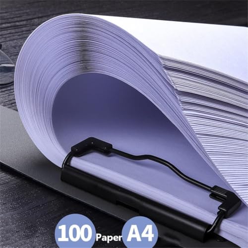 Image of Shuttle Art Clipboard, Clipboard with Storage, Clear Exam Board for Students, A4 File Folder Paper Clipboards Writing Pad Clipboards Drawing & Writing with Clip, Exam Pad for Office, School, College