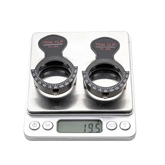 2PCS Trial Frame Clip Lens Frames Optometry Single Eye Optical Test Frame Stand