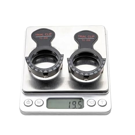 2PCS Trial Frame Clip Lens Frames Optometry Single Eye Optical Test Frame Stand