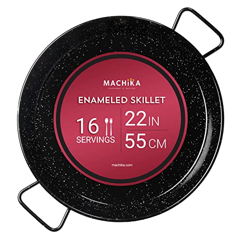 Machika Enameled Steel Skillet
