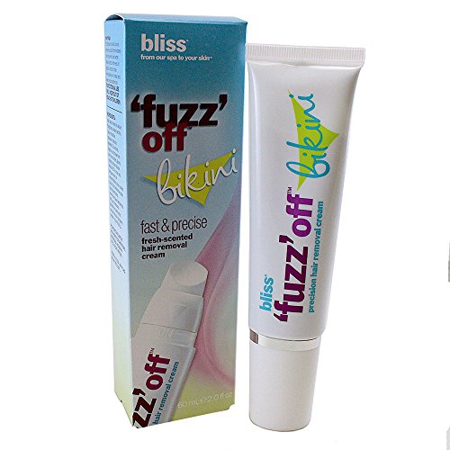 Bliss Fuzz Off Bikini Fresh-scented Hair Removal Cream for Women, 2 Ounce