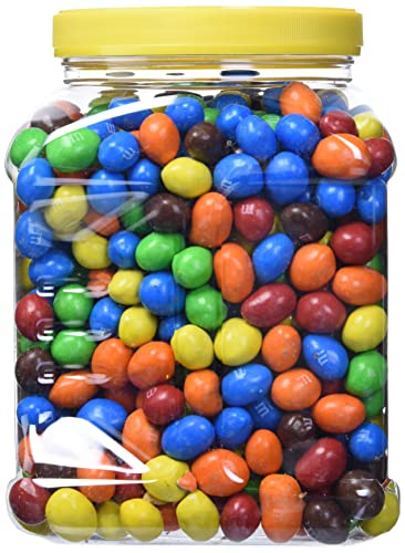 M&M's Candies, Peanut Chocolate, 62 Ounce Jar, Pack Of 1 #TOP1