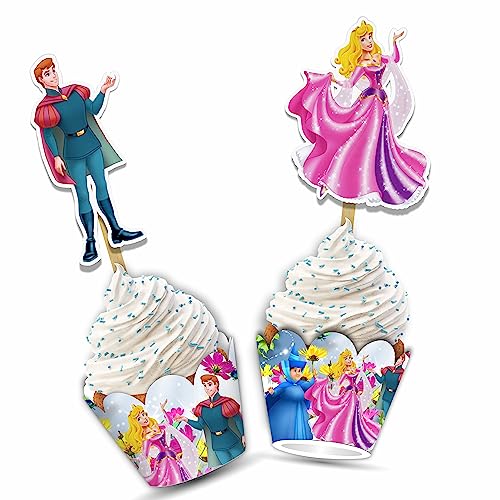 Seyal Sleepin Beauty Cupcake Wrapper pour masquer les caissettes de cuisson graissées