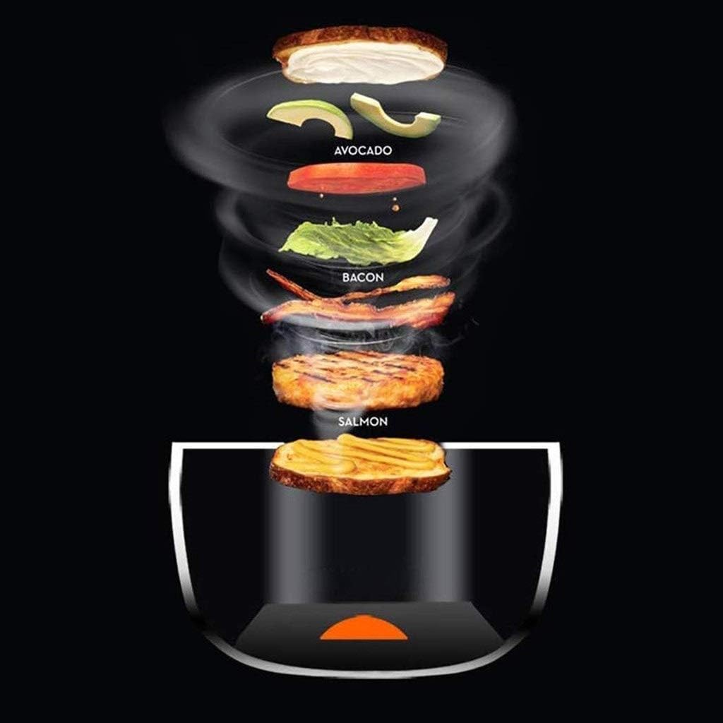 The Air Fryer With Adjustable Temperature Tower Has a Fast Circulation System, Oil-free and Low-fat Cooking