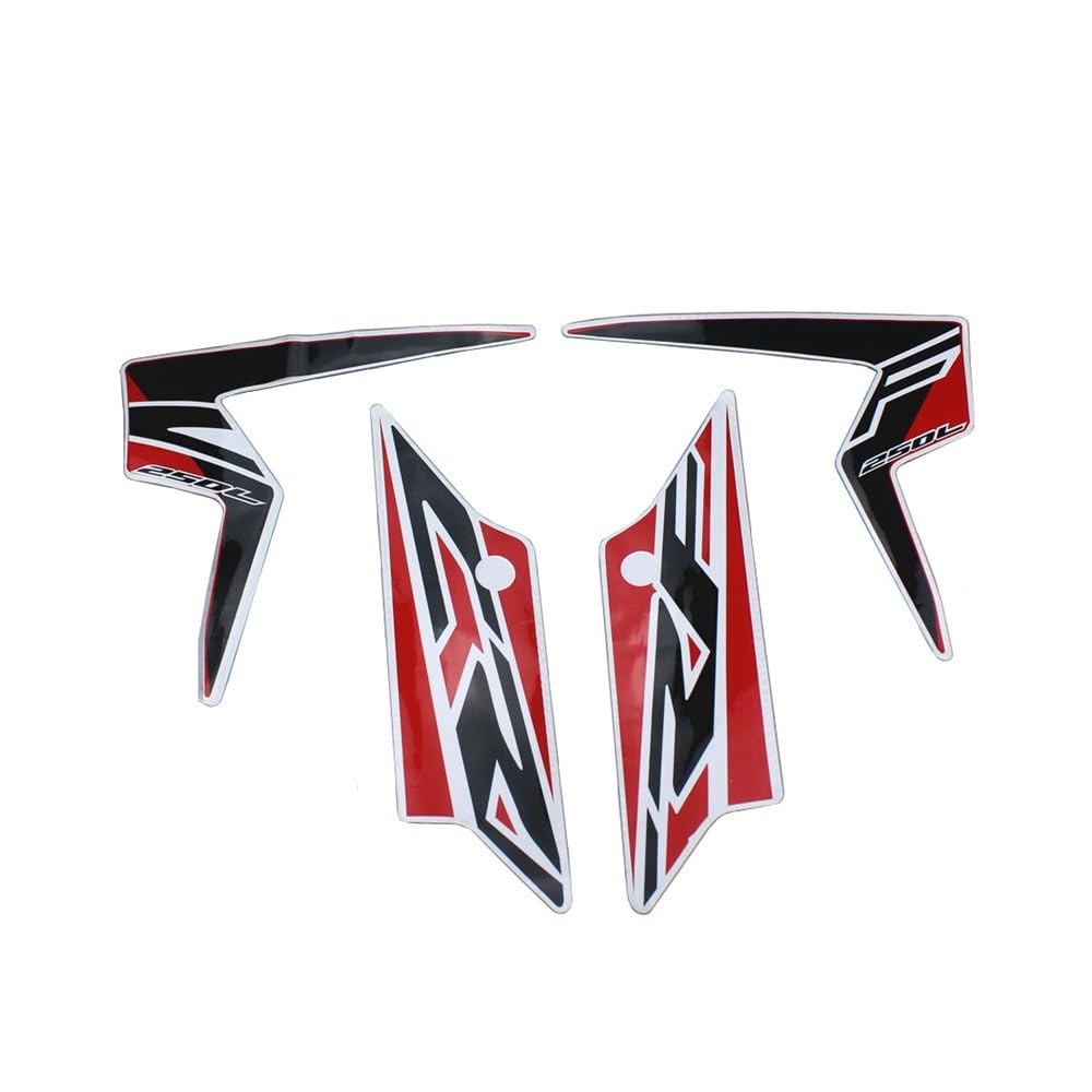 Autocollants carénage étanches protection réservoir moto CRF250L