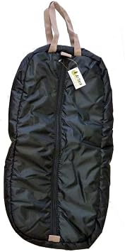 AJ Tack Padded Bridle Bag, 29x14x3 in, 420D Nylon Black