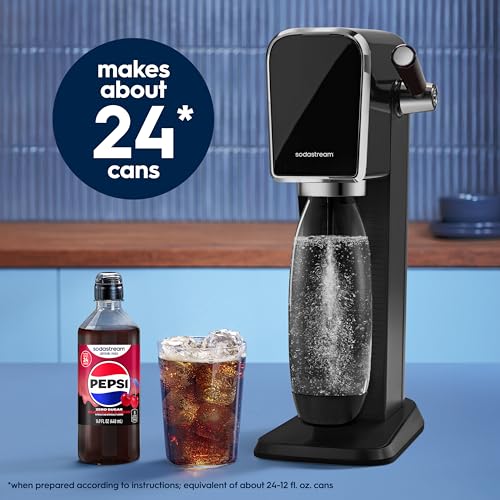 Image of SodaStream Zero Wild Cherry Pepsi & Cream, New Pour Bottle 440ml, (Pack of 4)