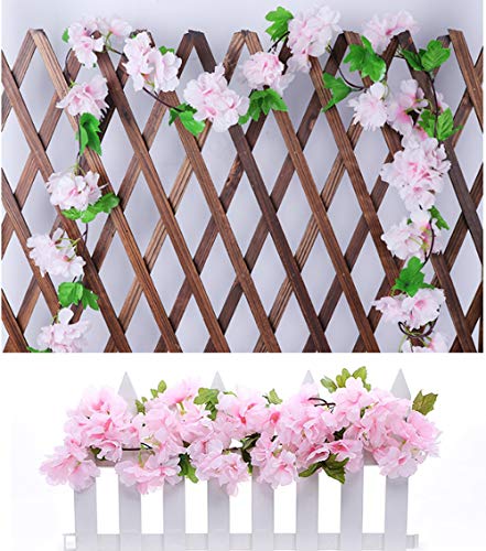 JaneYi (2 Pezzi 235 cm Vite Ciliegina Finta Pianta...