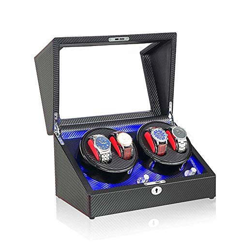 Boîte de montée sur la montre automatique avec 5 modes de rotation pour 4 montres