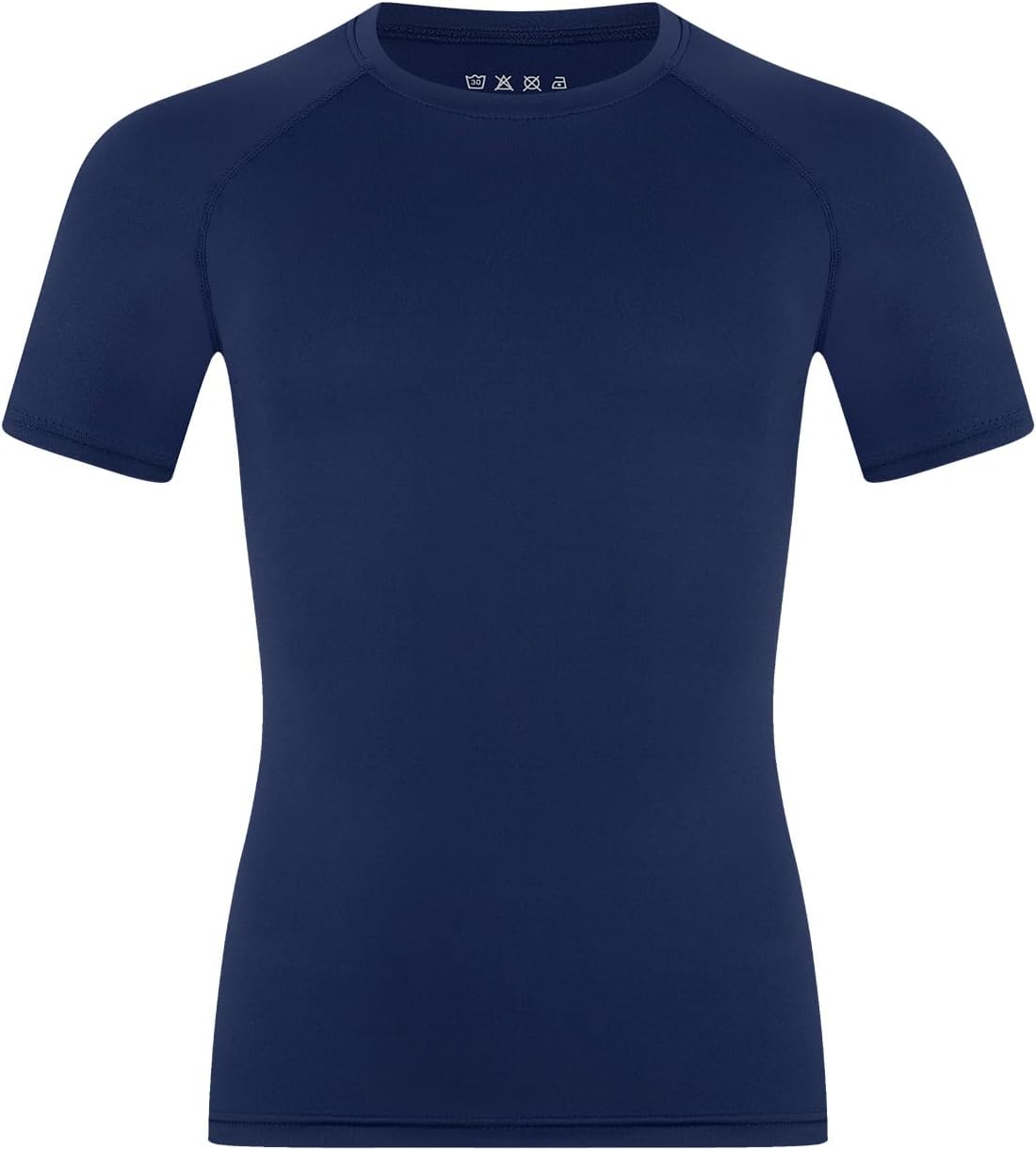 Boys Compression Shirt Short Sleeve Youth Kids Athletic T-Shirt Quick Dry Undershirt for Basketball Football Tops