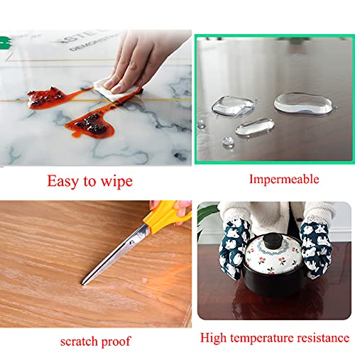 Zlovne Tovaglia Trasparente da 1 mm di